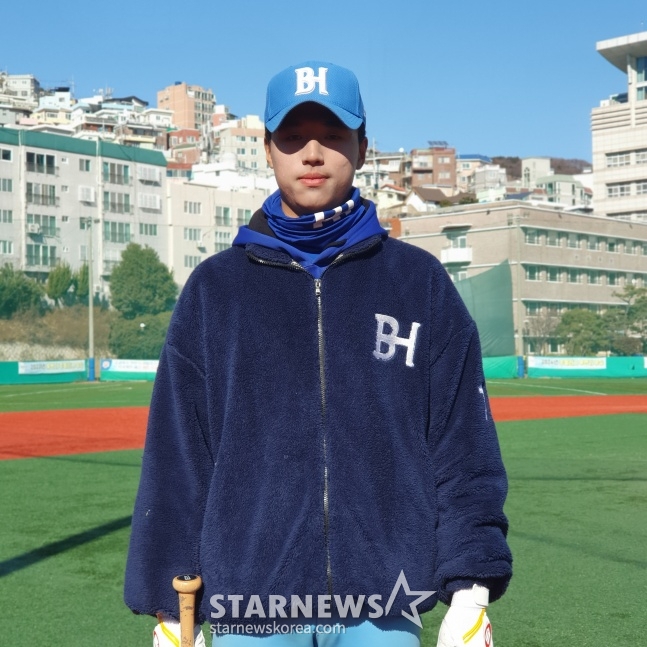 부산고 안지원. /사진=김동윤 기자