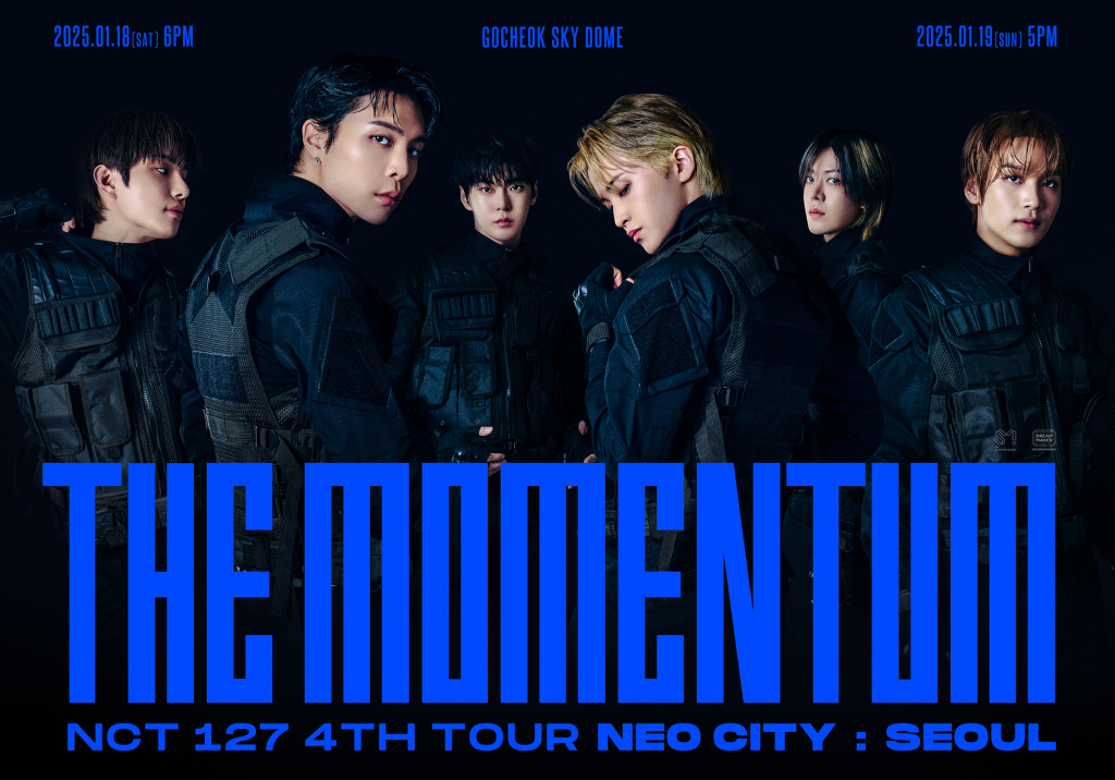 NCT 127 네 번째 월드 투어 'NEO CITY - THE MOMENTUM' 포스터/사진제공=에스엠엔터테인먼트