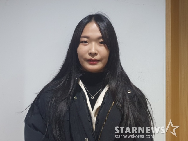 이희주 씨가 18일 2025년 KBO 기록강습회에 참여해 인터뷰에 응하고 있다. /사진=김동윤 기자
