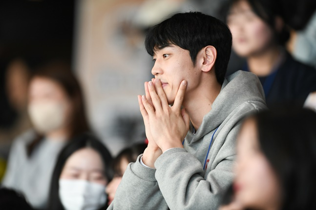 정관장 변준형이 18일 오후 부산 수영구 밀락더마켓에서 열린 2024~2025 KCC 프로농구 올스타전 사전행사에 참석했다. /사진=KBL 제공