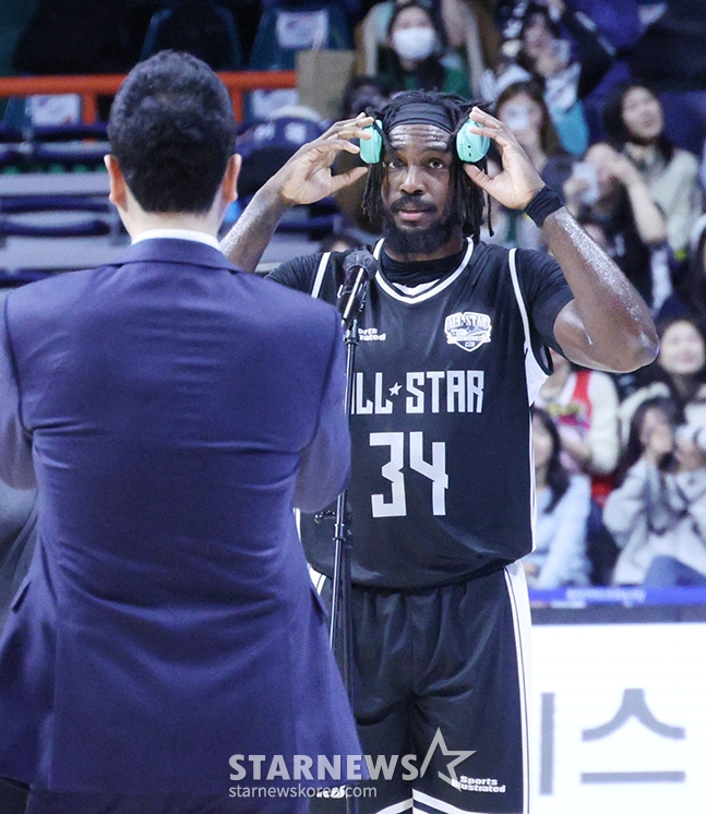 SK 자밀 워니. /사진=KBL 제공