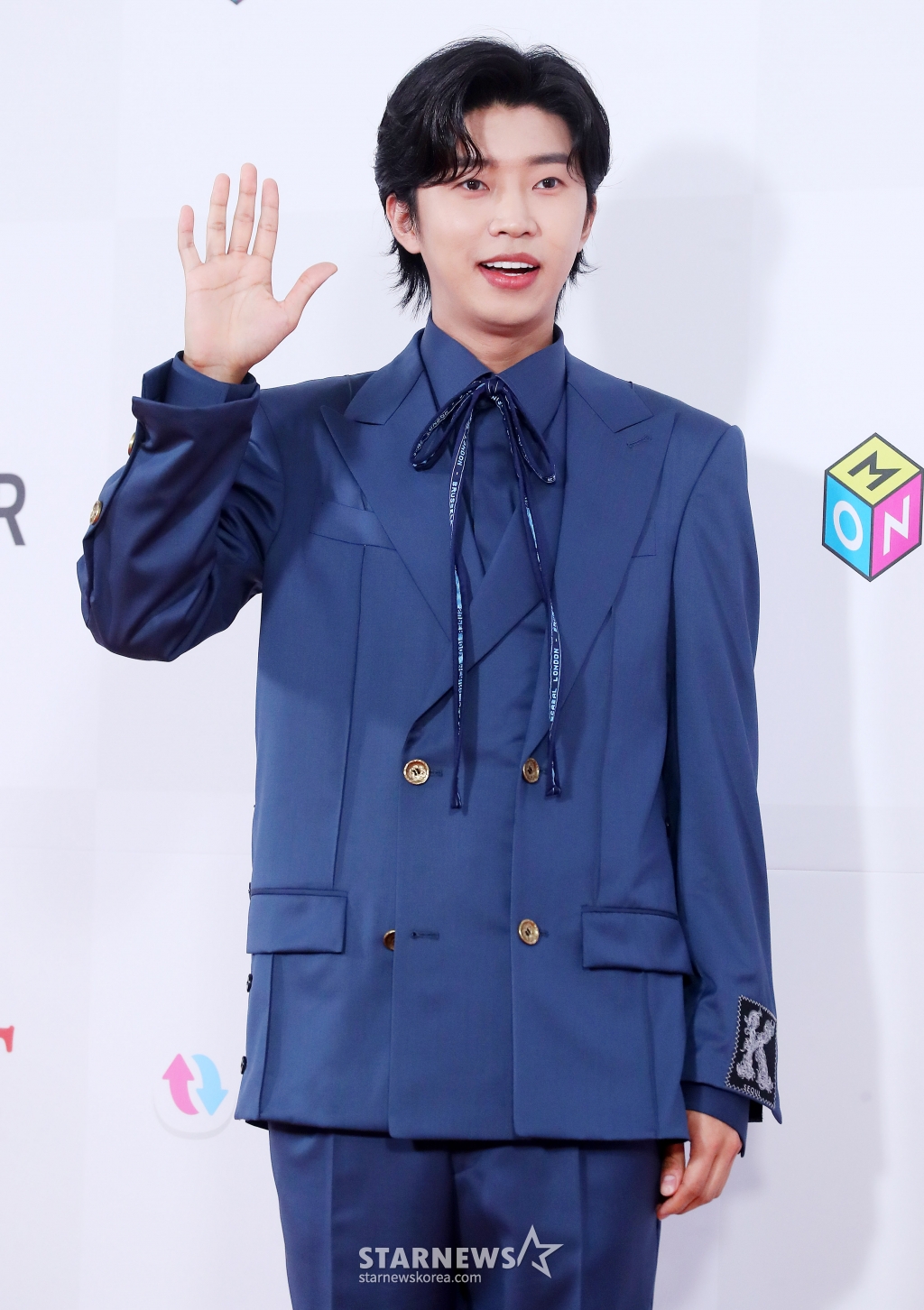 가수 임영웅이 10일 오후 인천 남동체육관에서 진행된 '2023 더팩트 뮤직 어워즈(TMA)' 레드카펫 행사에 참석해 포즈를 취하고 있다. 2023.10.10 /사진=김창현