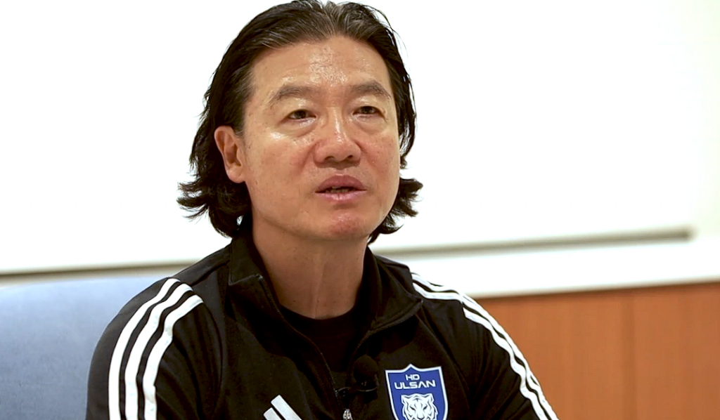 김판곤 울산HD 감독. /사진=울산HD 제공 영상 갈무리