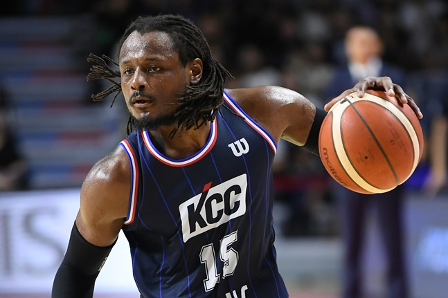 KCC 시절의 디온테 버튼. /사진=KBL 제공