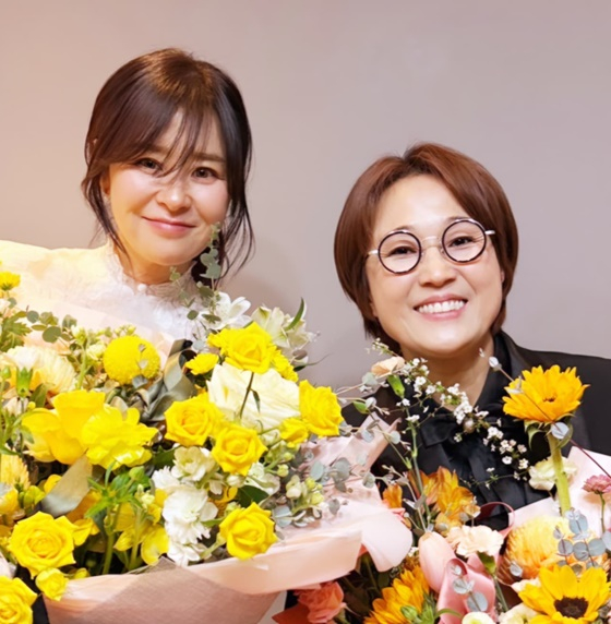 최강희(왼쪽), 송은이/사진=송은이