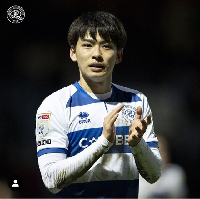 QPR에서 뛰는 일본 사이토 코키. /사진=퀸즈파크레인저스 SNS 캡처