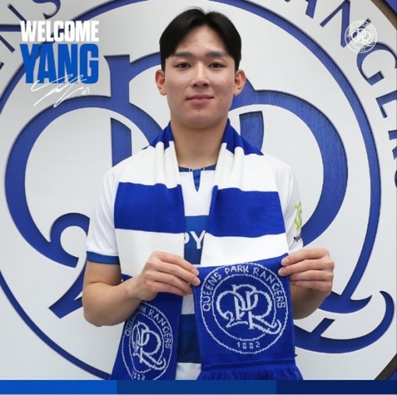 양민혁의 QPR 오피셜 사진. /사진=QPR 공식 SNS