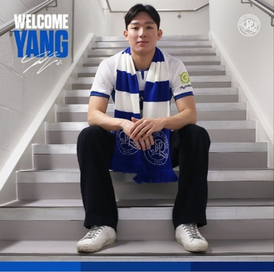 양민혁의 QPR 오피셜 사진. /사진=QPR 공식 SNS