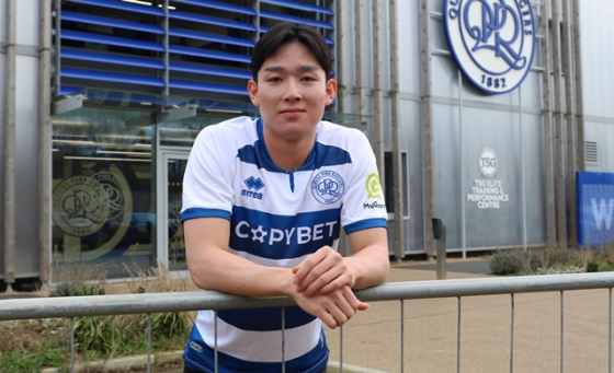 양민혁의 QPR 오피셜 사진. /사진=QPR 공식 SNS