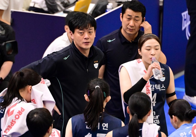 이영택 gs칼텍스 감독. /사진=한국배구연맹 제공