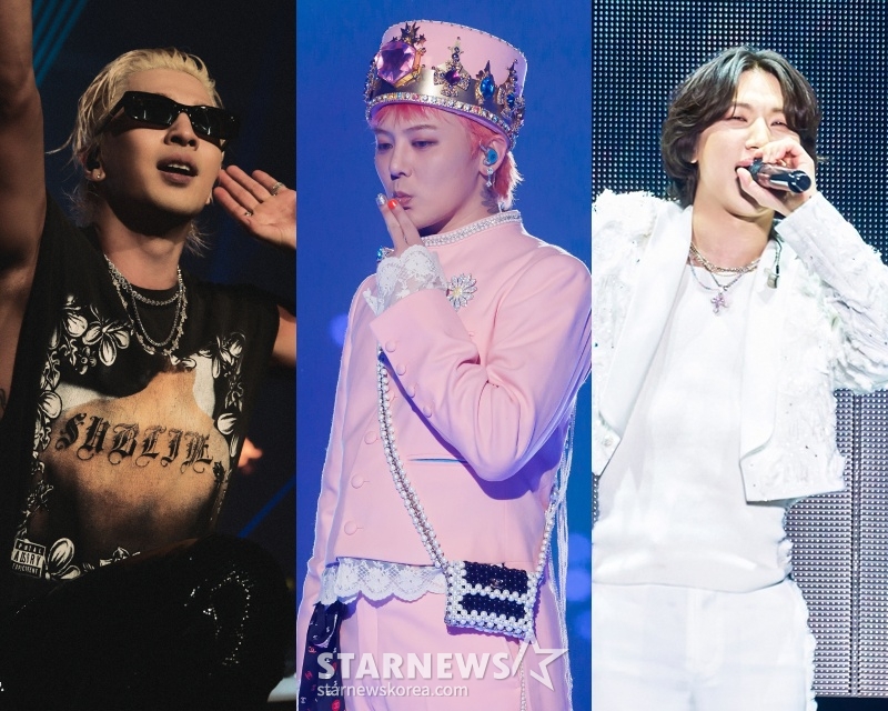 빅뱅 태양, 지드래곤, 대성 /사진=더블랙레이블, 스타뉴스, 알앤디컴퍼니(디레이블)