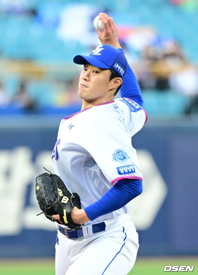 삼성 시절 장필준.