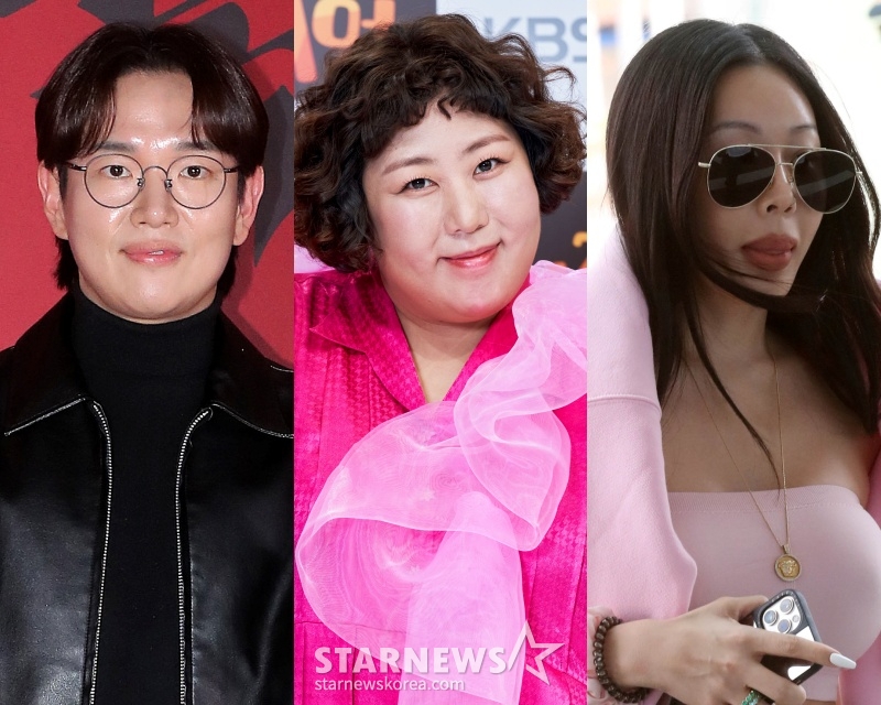 장성규, 신기루, 제시 /사진=스타뉴스