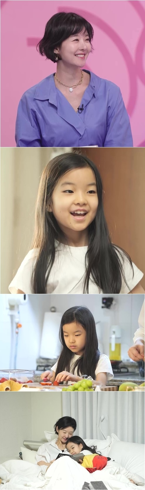 송선미 모녀