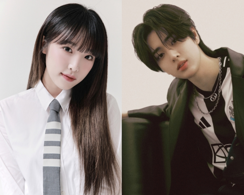최예나와 템페스트 은찬(오른쪽)