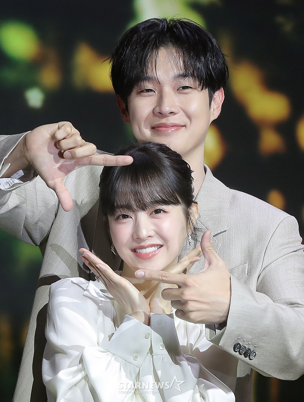 배우 박보영이 12일 오전 서울 종로구 JW메리어트 동대문 스퀘어 서울에서 진행된 넷플릭스 시리즈 '멜로 무비' 제작발표회에 참석해 포즈를 취하고 있다. '멜로무비'는 사랑도 하고 싶고 꿈도 이루고 싶은 애매한 청춘들이 서로를 발견하고 영감이 되어주며 각자의 트라우마를 이겨내는 영화 같은 시간을 그린 로맨스. 오는 14일 공개. 2025.02.12 /사진=김창현 chmt@