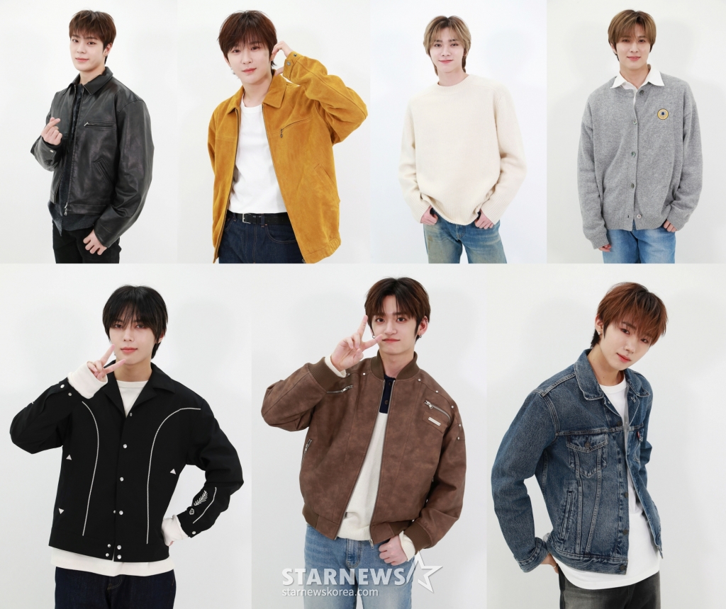 제이더 하승 진범 유건 원준 재하 이정(시계방향) / 사진=이동훈 기자