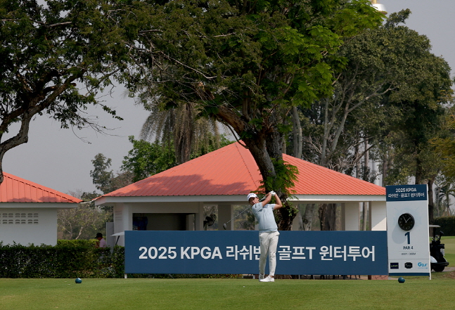 2025 KPGA 라쉬반·골프T 윈터투어 1회 대회에 출전하는 김승혁./사진=KPGA 제공