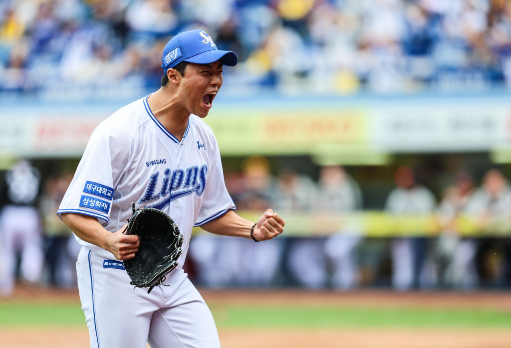 삼성 라이온즈 투수 김윤수. /사진=삼성 라이온즈 제공