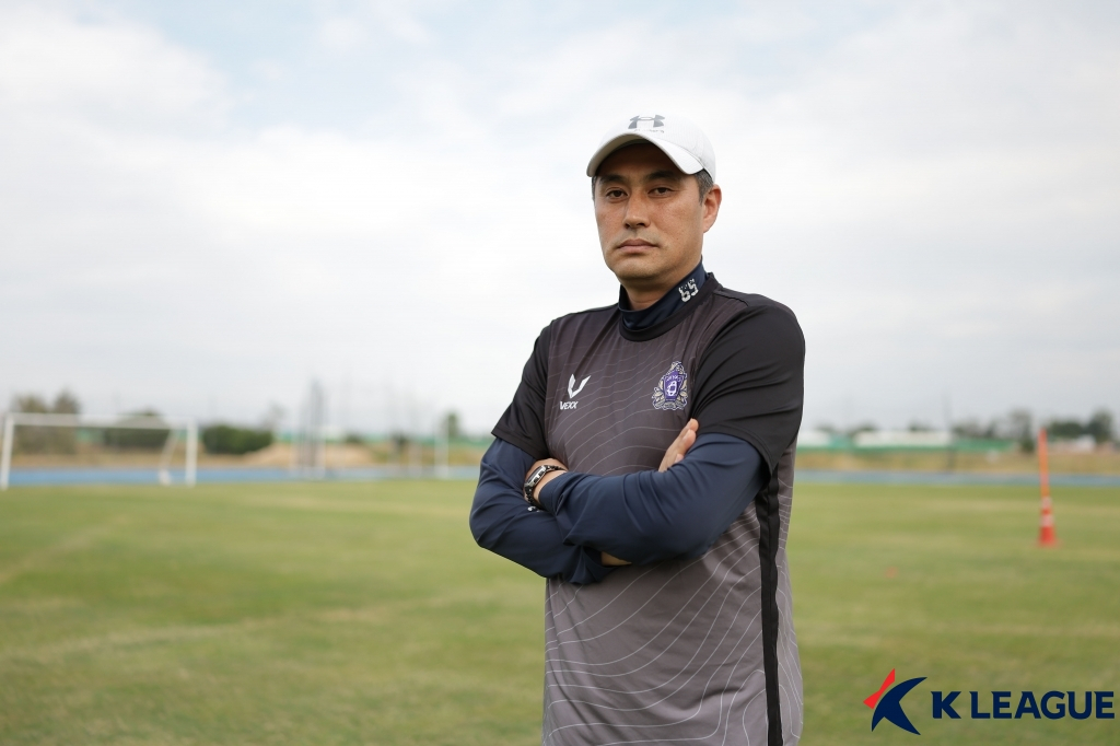 유병훈 감독. /사진=한국프로축구연맹 제공