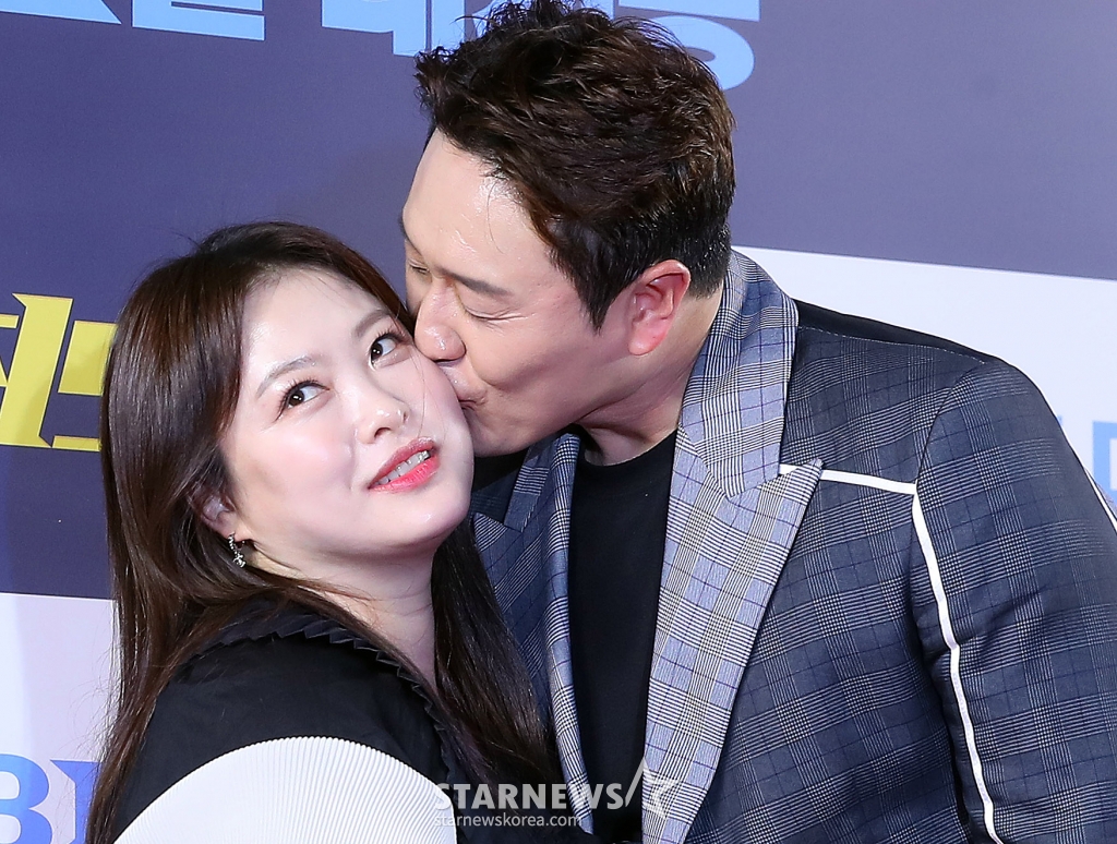 코미디언 심진화(왼쪽), 김원효 부부 /사진=스타뉴스