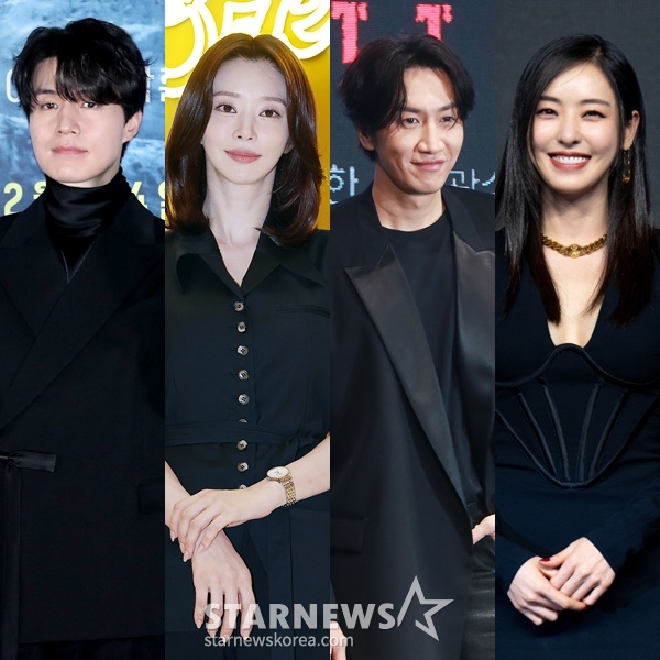 (왼쪽부터) 이동욱, 이주빈, 이광수, 이다희 /사진=스타뉴스