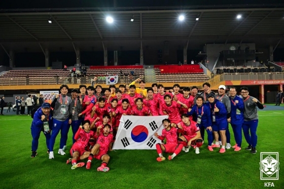 한국 축구대표팀. /사진=대한축구협회 제공