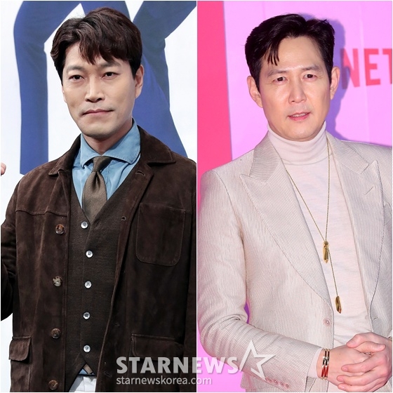 최귀화(왼쪽)와 이정재 /사진=스타뉴스