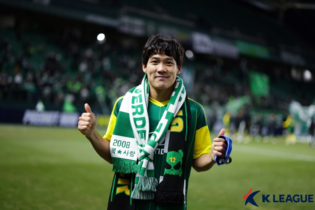 전북 현대 수비수 최철순. /사진=한국프로축구연맹 제공