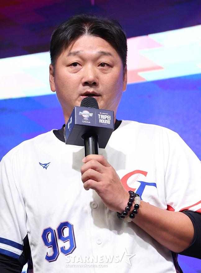정하오쥐 대만 대표팀 감독. /사진=김진경 대기자