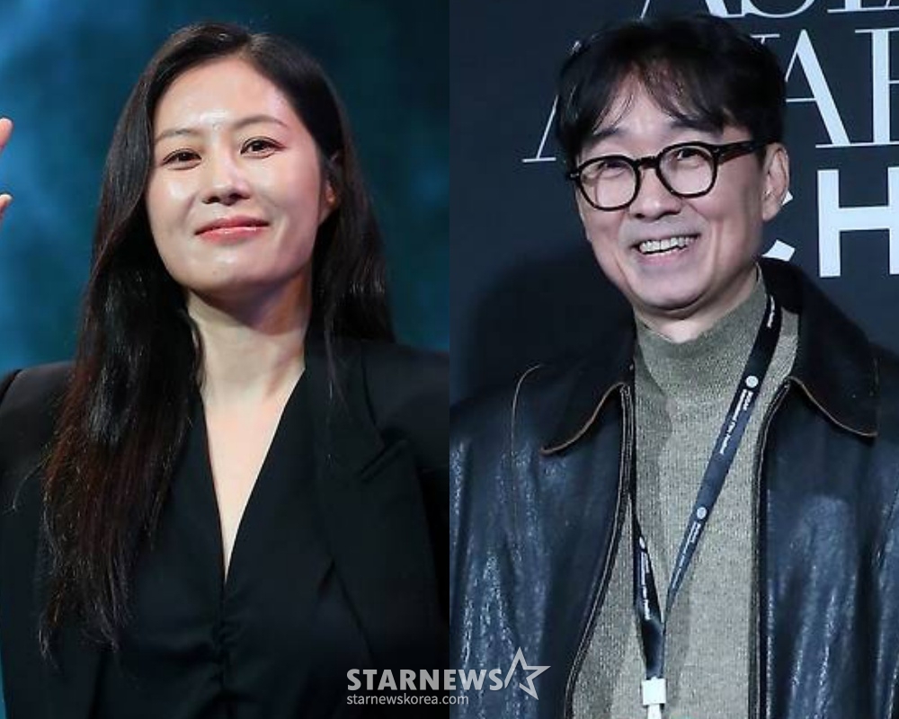 배우 문소리(왼쪽), 장항준 감독 /사진=스타뉴스