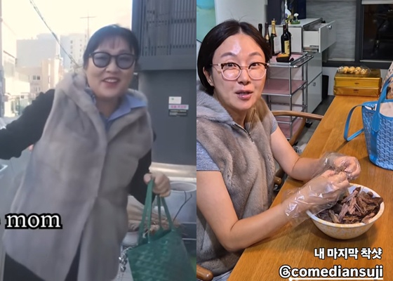 왼쪽부터 이수지, 김지혜 /사진=유튜브 채널 '핫이슈지', 김지혜 인스타그램 캡처