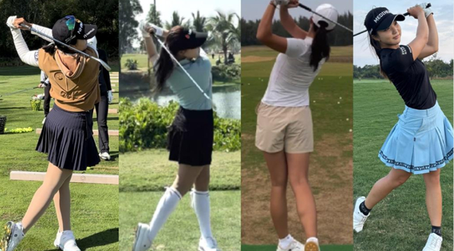 2025 KLPGA 정규투어에 데뷔하는 김시현(왼쪽부터)-이로운-조혜지2-정지효. /사진=KLPGA 홈페이지 캡처