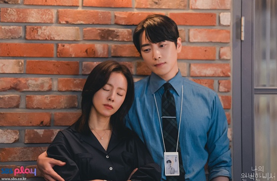 왼쪽부터 한지민, 이준혁 /사진=SBS '나의 완벽한 비서' 공식 홈페이지 캡처