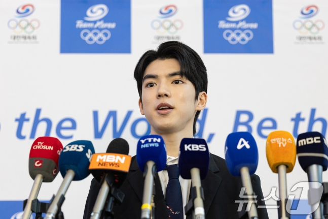 한국 남자 피겨스케이팅 대표팀 차준환. /사진=뉴스1