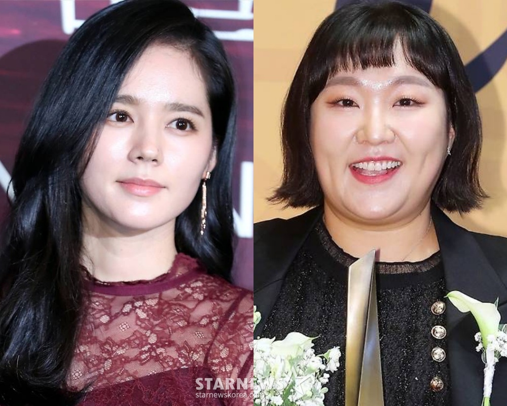 배우 한가인(왼쪽), 코미디언 이수지 /사진=스타뉴스