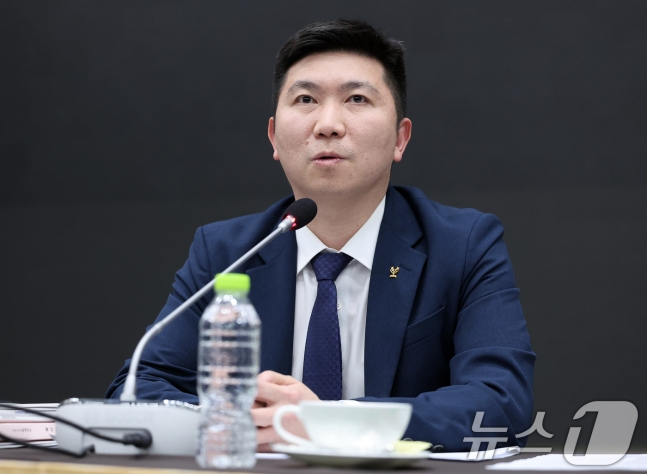 정기대의원총회 모두 발언하고 있는 유승민 대한체육회장. /사진=뉴스1