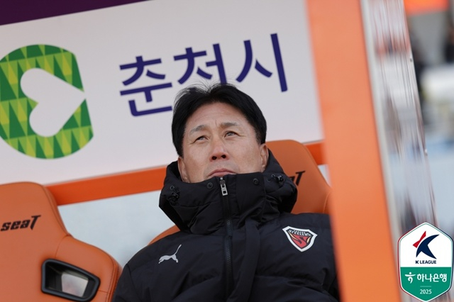 박태하 포항스틸러스 감독. /사진=한국프로축구연맹 제공
