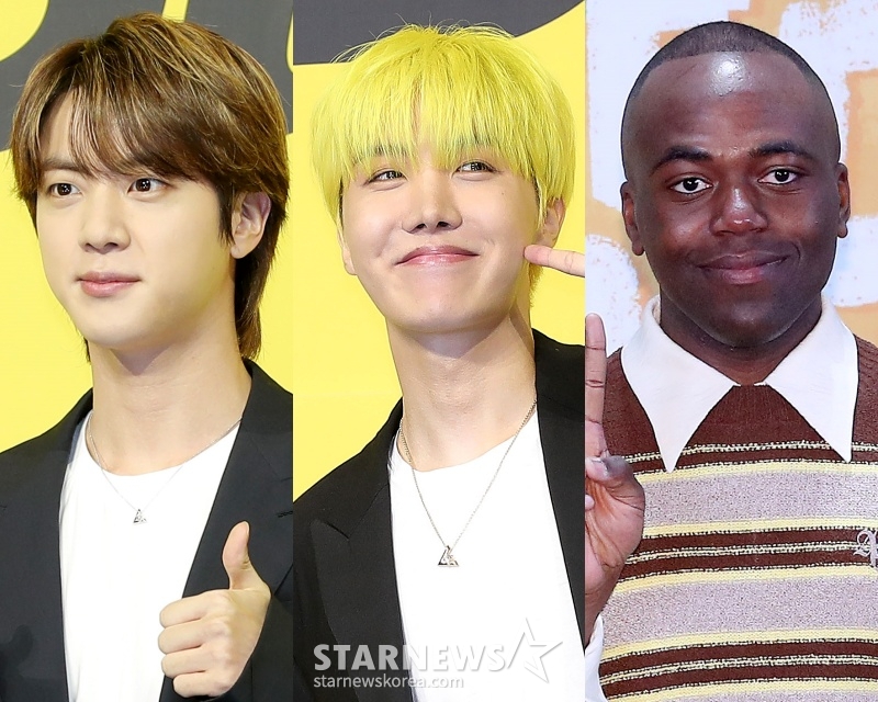 방탄소년단 진, 제이홉, 조나단 /사진=스타뉴스