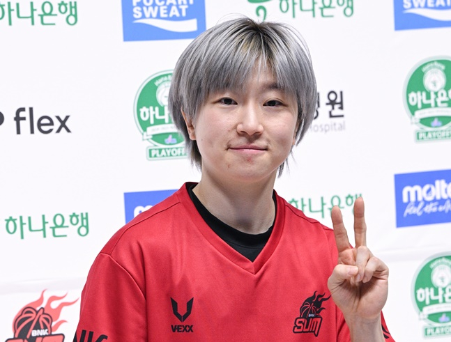BNK 안혜지. /사진=WKBL 제공