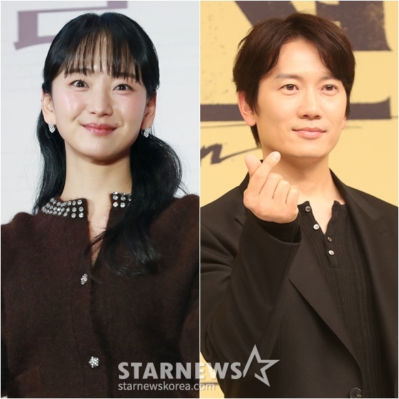 원진아(왼쪽)와 지성 /사진=스타뉴스