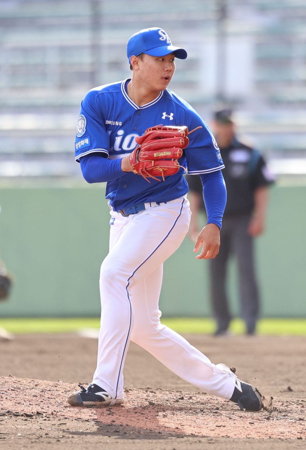 삼성 라이온즈 2025 신인 투수 배찬승. /사진=삼성 라이온즈 제공
