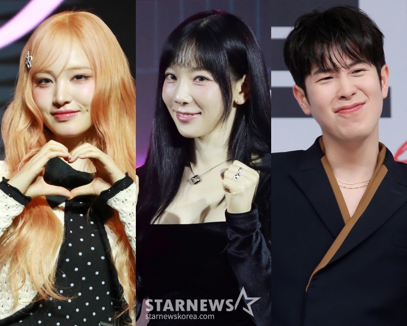 아이브 리즈, 태연, 피오 /사진=스타뉴스