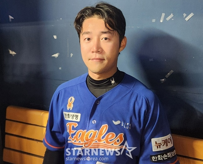 한화 이상규. /사진=안호근 기자