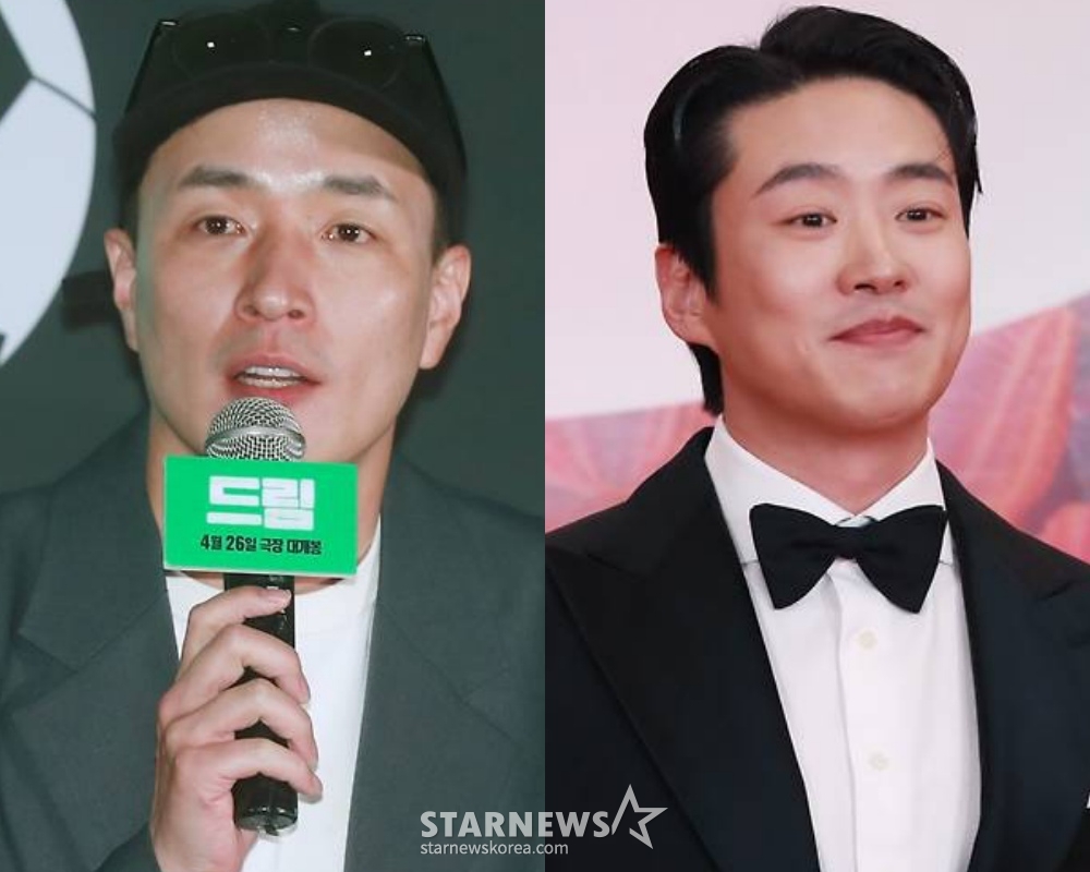 이병헌 감독(왼쪽), 배우 안재홍 /사진=스타뉴스
