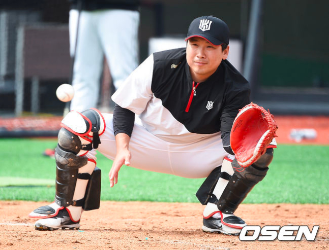 KT 위즈 시절 허도환.