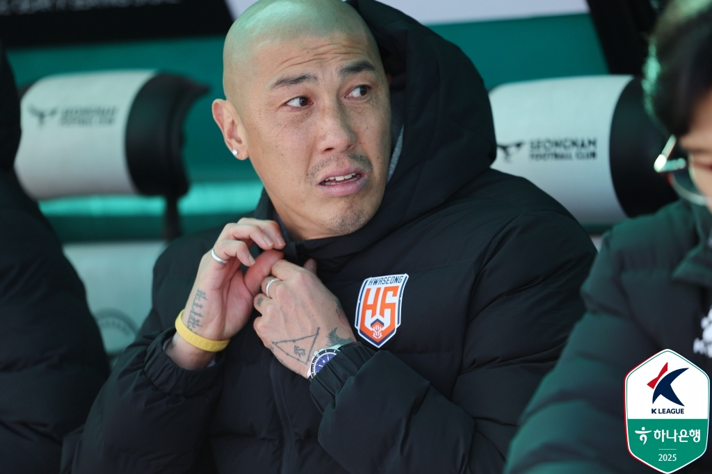 차두리 화성FC 감독. /사진=한국프로축구연맹 제공