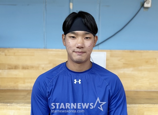 삼성 심재훈이 스타뉴스와 인터뷰를 하고 있다. /사진=양정웅 기자