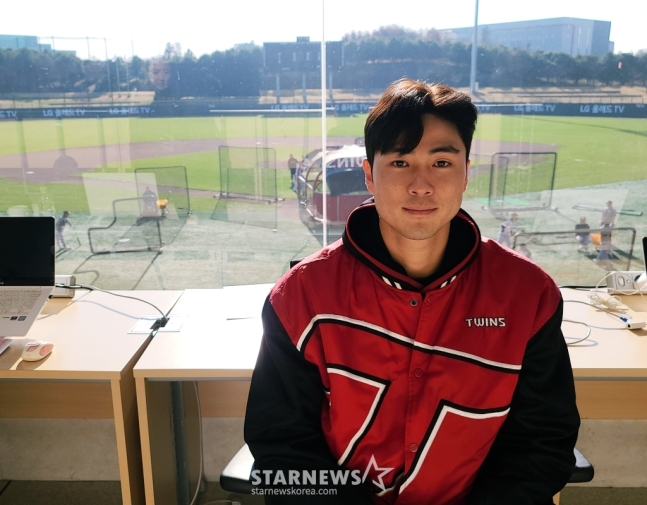 지난해 11월 인터뷰를 하고 있는 백승현. /사진=김우종 기자
