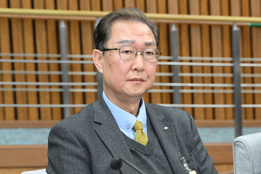 서원주 국민연금 기금운용본부장이 18일 오전 서울 여의도 국회에서 열린 정무위원회 '홈플러스·MBK 파트너스 및 삼부토건'에 대한 긴급 현안질의에 참고인으로 출석하고 있다. /사진제공=뉴시스